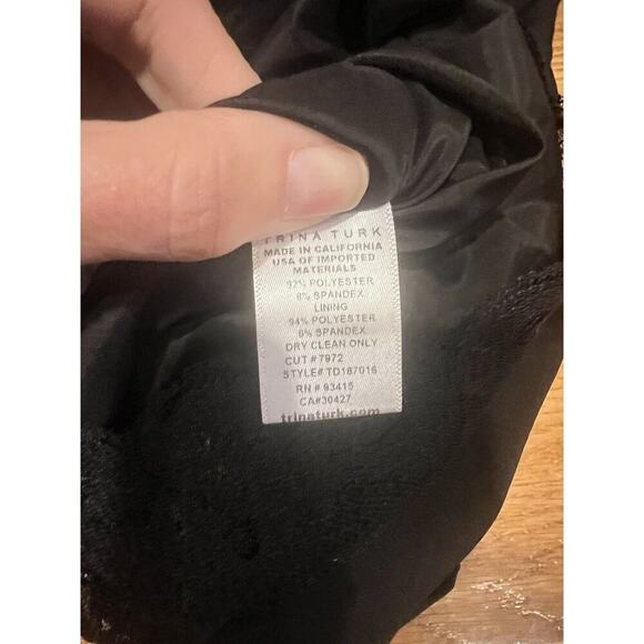 Trina Turk Casa Mexico La Cruz Sheath One Shoulder Dress Size 4 Spring Break - Picture 5 of 9